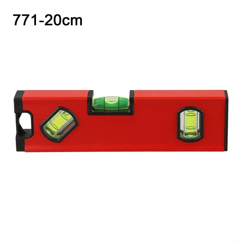 Rock Solid Aluminum Spirit Level With Dead On Precision Cylindrical Vials And A Sweet V Groove Pipe Design Super Portable Bubble Gauge Built Tough For Tight Spots And Pro Job Sites