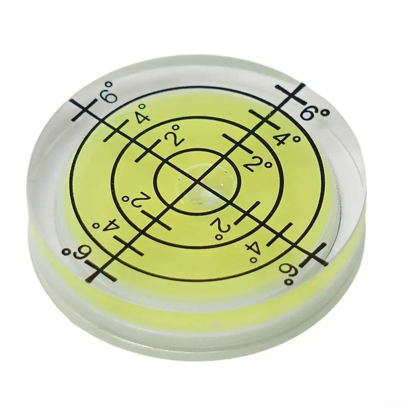 Hella Precise 32Mm Round Bubble Level Set Of Twelve Vibrant Yellow Green Blue White Spirit Measuring Tools For Acrylic Projects Carpentry Work Top Tier