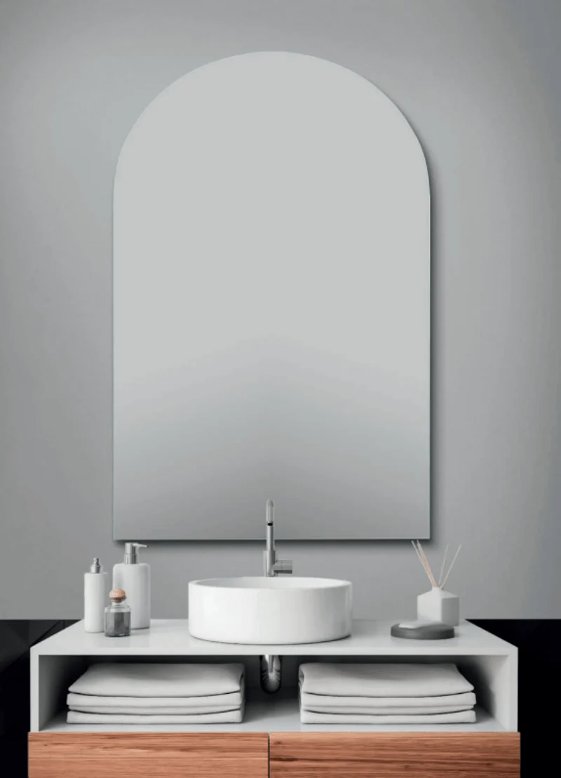 BATHSTAGE schlichter Badspiegel Model B-958