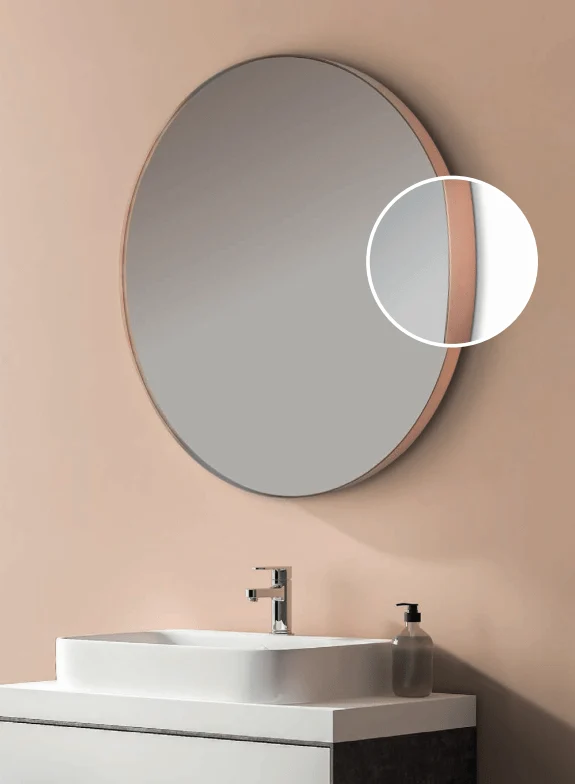 BATHSTAGE gerahmter Badspiegel Model B-954