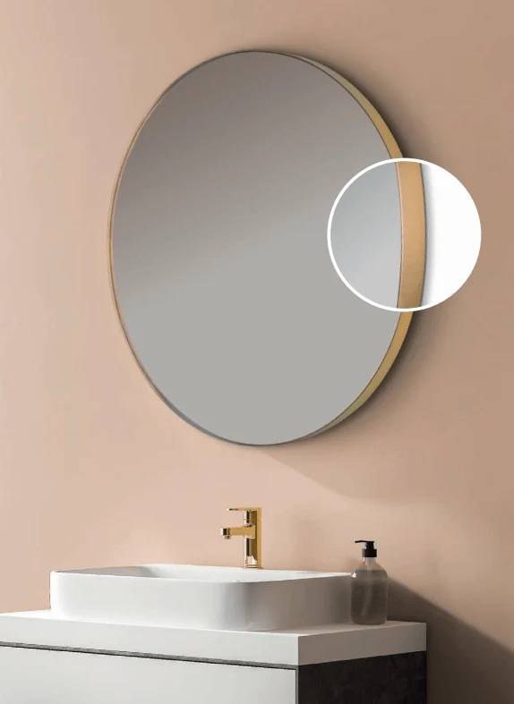 BATHSTAGE gerahmter Badspiegel Model B-954