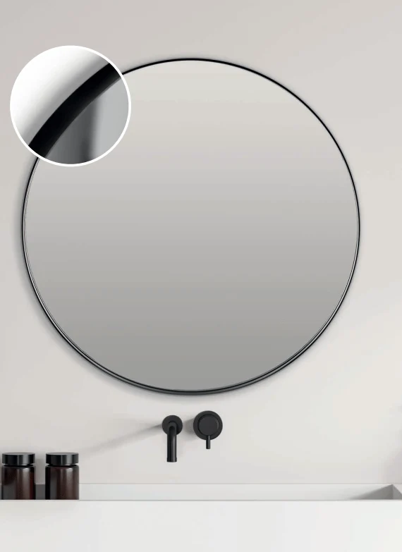 BATHSTAGE gerahmter Badspiegel Model B-954