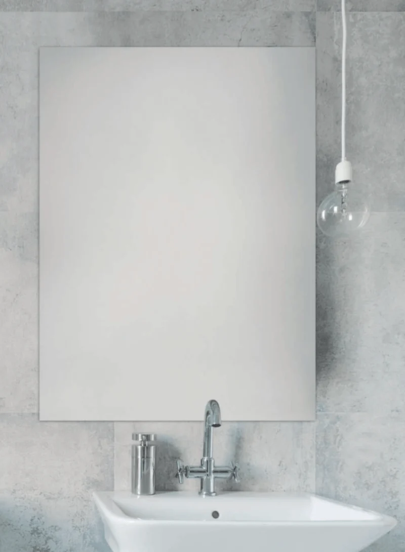BATHSTAGE schlichter Badspiegel Model B-908/1