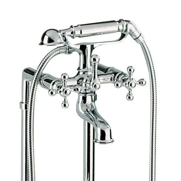 Sonderangebot Freistehende Retro-Badewannenarmatur CISAL ARCANA Kupfer