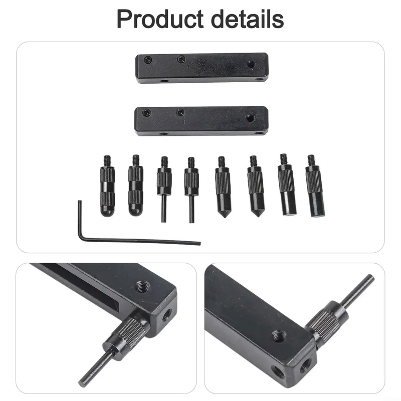 Reliable Workhorse Digital Caliper Accessory Kit With Eight Precision Measuring Heads Heavy Duty Clamps And Adjustable Wrench For Fast Internal External Groove Step Measurements Shop Ready No Gimmicks Gear That Handles The Grind Out