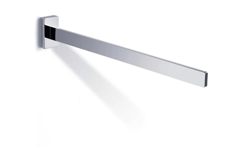 Giese Handtuchhalter einteilig starr, Länge 410 mm, Massivmessing verchromt, Wandmontage, Art.Nr. 91672