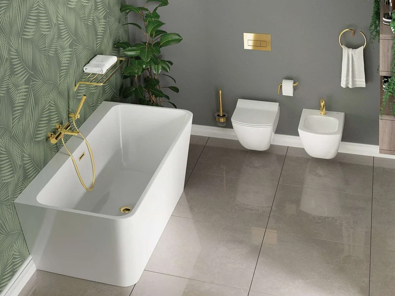 DEANTE Arnika Bidetarmatur // Gold // BQA-Z30M