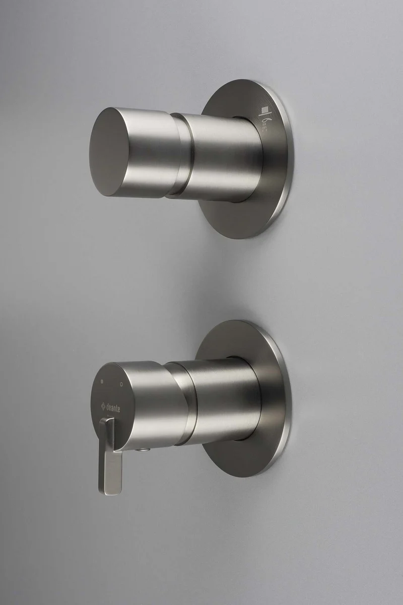 DEANTE Silia Duscharmatur mit Strahlschalter // Titanium // BQS-D44P