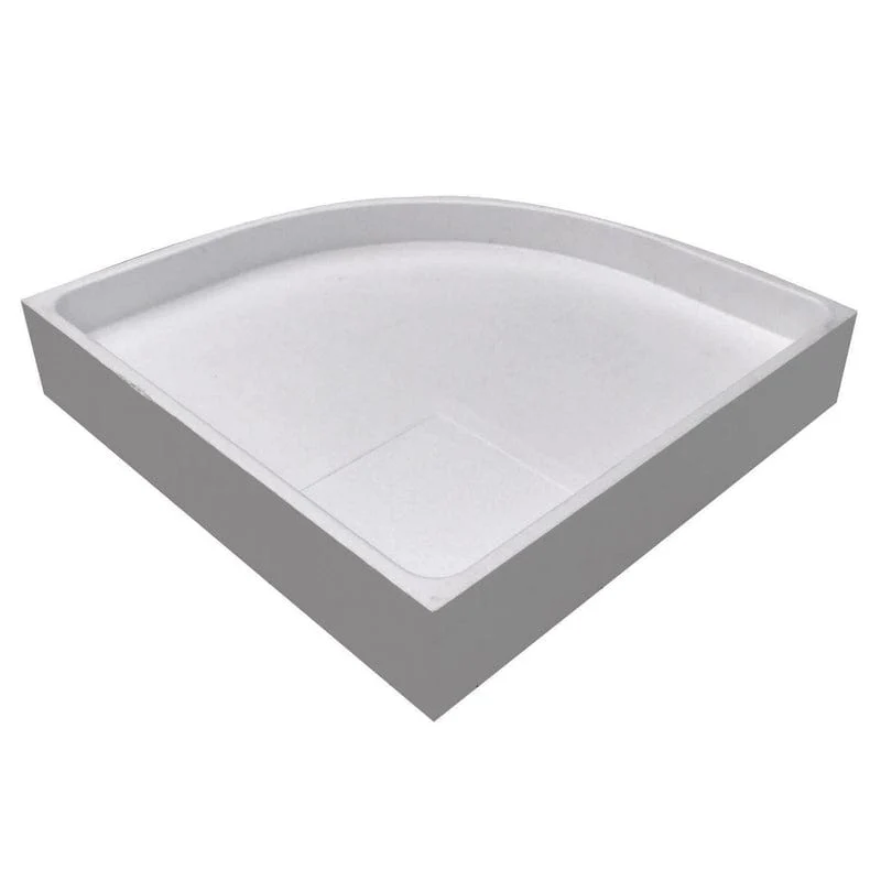 STUROTEC Wannenträger für Steinkamp Plan Viertelkreis Duschwanne 80 x 80 cm