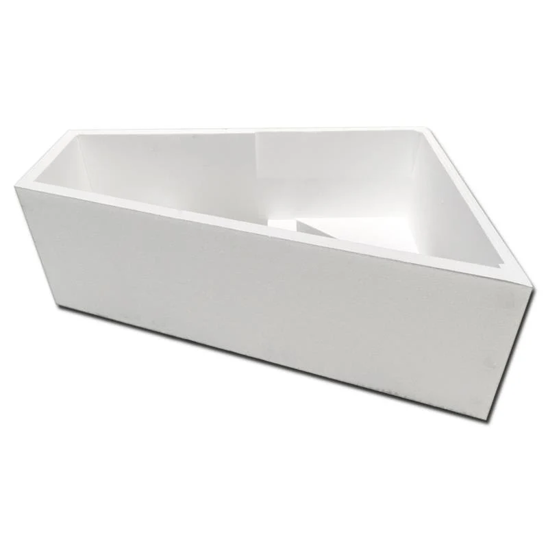 STUROTEC Wannenträger für Duravit No. 1 Trapez-Badewanne 170 x 100 cm, mit 1 Rückenschräge rechts