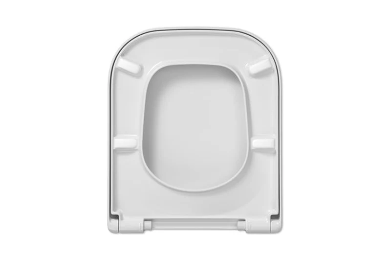 Vigour derby V3 WC-Sitz mit Deckel und Absenkautomatik, Edelstahl-Scharniere abnehmbar, weiß, Art.Nr. DESIAS