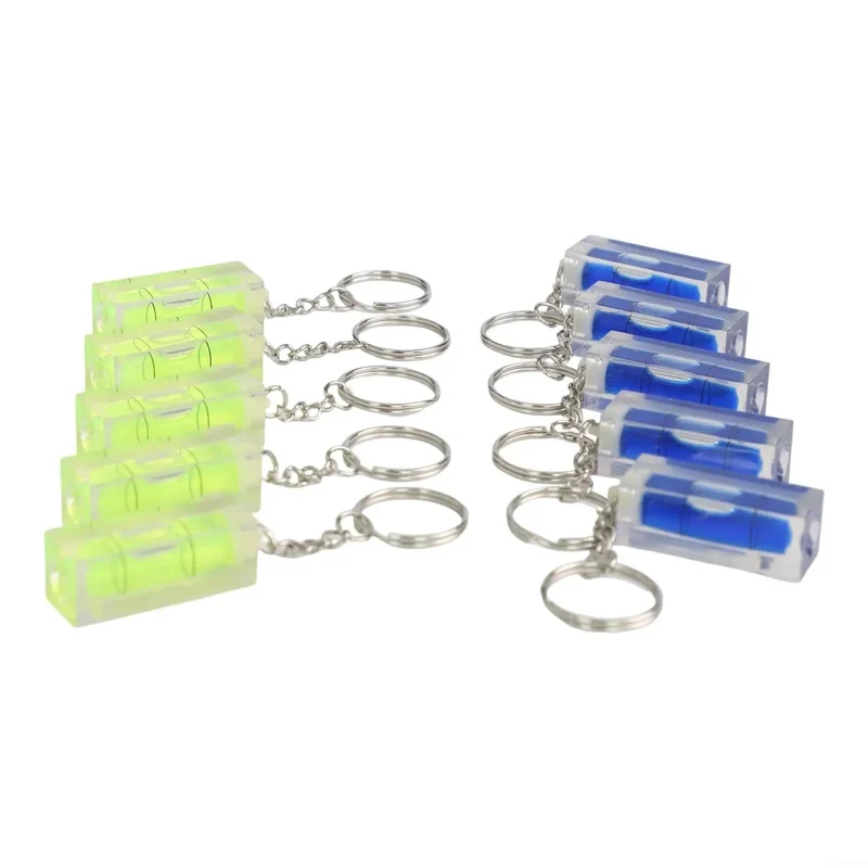 10 Piece Square Spirit Level Set Featuring Rock Solid Acrylic Bubble Inclinometer For Dead Straight Precision Layout Work Green And Blue No Sweat Measuring Gauges That Make Alignment Effortless
