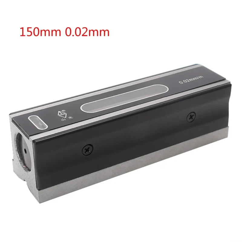 Heavy Metal Steel Spirit Level With Kickass Insulating Grip And Sturdy Wood Case High Precision Fitters Choice For Workshop And Rugged Job Site Levelling 0.02mm Accuracy 100 150 200mm Choices Rock Solid Workhorse