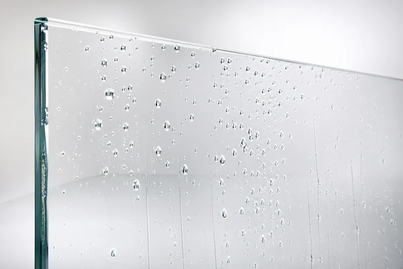 Antikorrosionsglas mit Nano-Versiegelung und Lotus-Effekt, ESG nach Maß, 10 Jahre Garantie