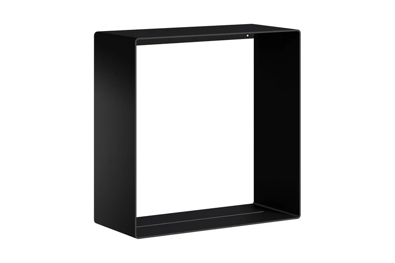 Smedbo Sideline Duschregal QB – 250 × 250 mm Schwarz Aluminium, Art.Nr. DB5021
