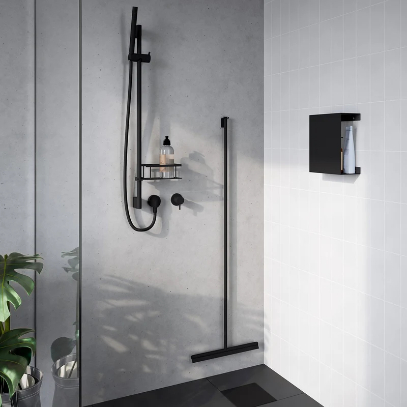 Smedbo Sideline Bodenwischer 1.330 mm – Bodentrocknung im Stehen, 2 Oberflächen, Art.Nr. DK2170