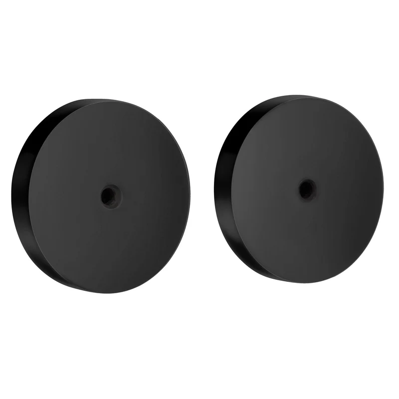 Smedbo XTRA Adapter zum Kleben (2er-Set) – Chrom oder Schwarz matt