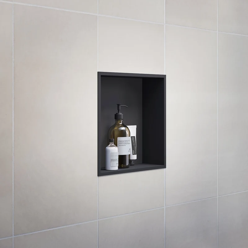 Smedbo Sideline Wandnische zum Einbau – 2 Größen, 2 Oberflächen