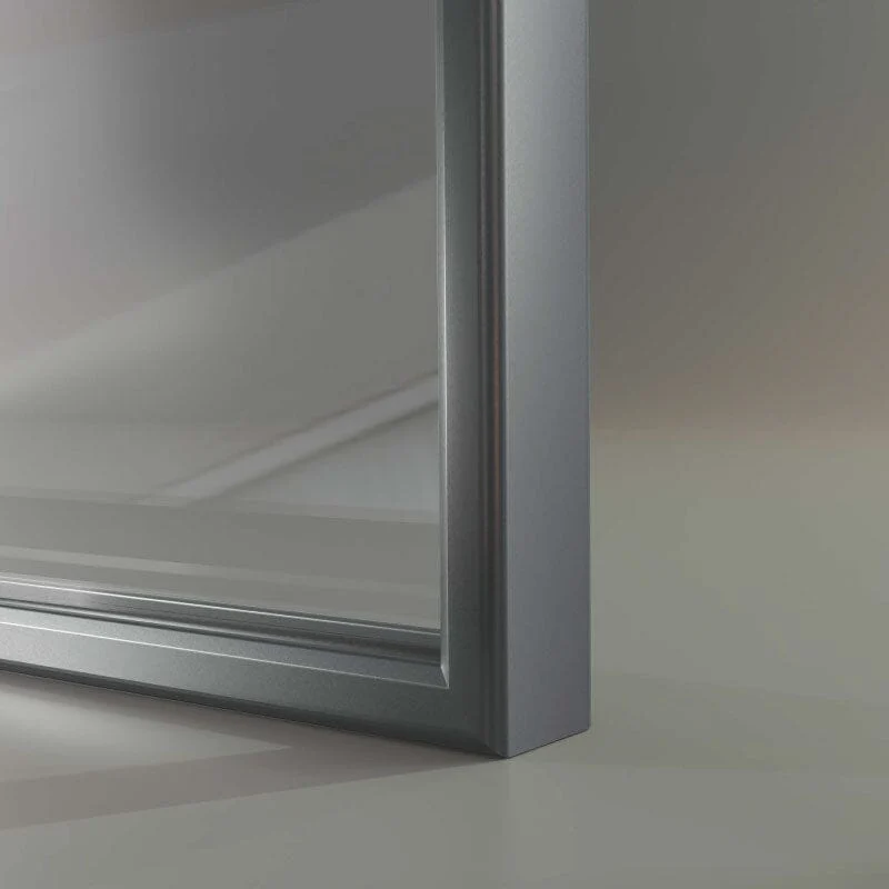 Walk In Duschwand FRESH ARENA Gun metal