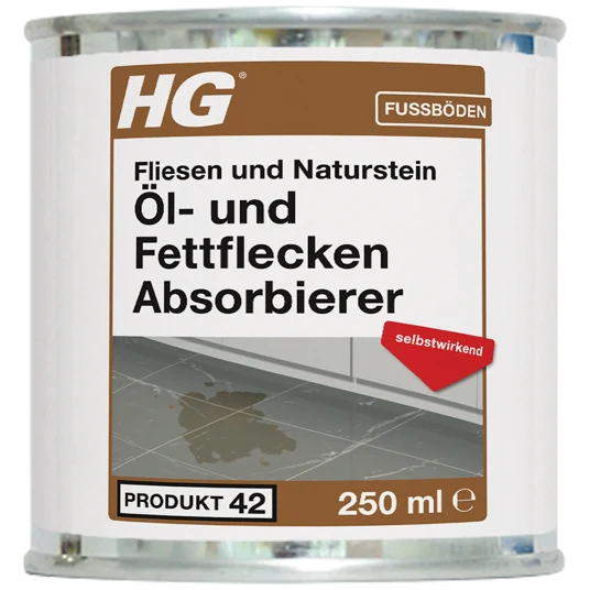Fliesen und Naturstein Öl- & Fettflecken-Absorbierer (Produkt 42)