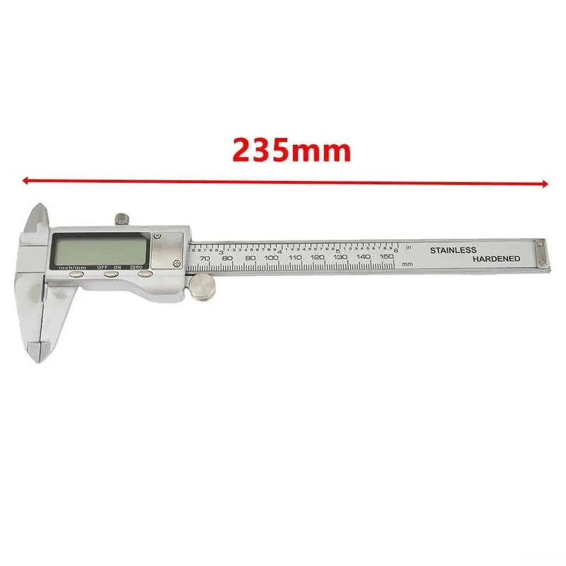 Precision Digital Vernier Caliper 150mm With Easy Metric And Inch Switch Perfect For Quick Diy Fixes And Delicate Jewelry Work Gotta Grab This Solid Measuring Device That Bangs On Accuracy Every Time
