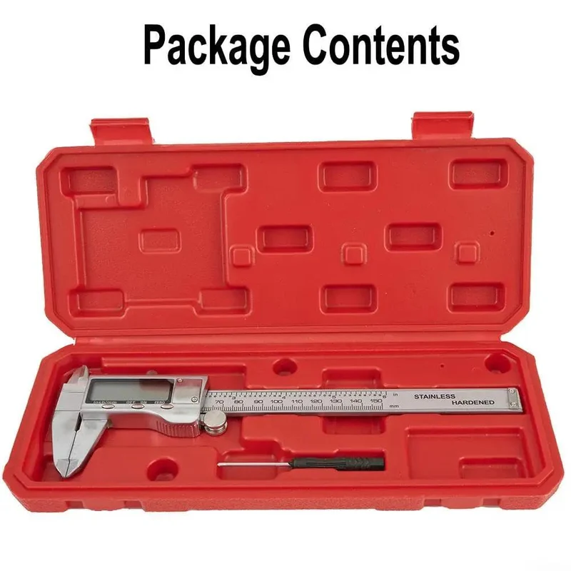 Precision Digital Vernier Caliper 150mm With Easy Metric And Inch Switch Perfect For Quick Diy Fixes And Delicate Jewelry Work Gotta Grab This Solid Measuring Device That Bangs On Accuracy Every Time