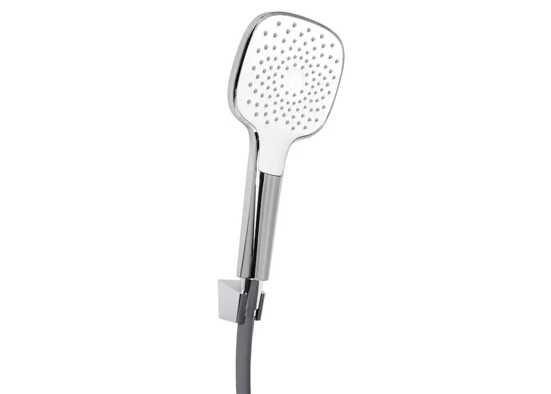 Vigour V2 Wannenset, Brausehalter mit Schlauch und 1-strahliger Handbrause, Regenstrahl, Art.Nr. V22WS1R