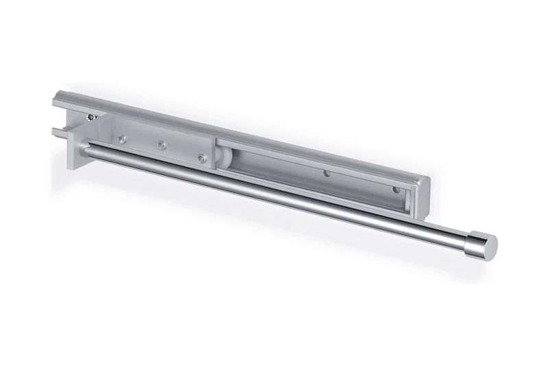 Giese Handtuchhalter einteilig ausziehbar, 300 bis 480 mm, Aluminium-Laufschiene, Art.Nr. 91113