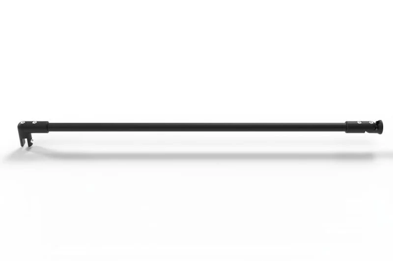 Stabistange rund Ø 16 mm, Set mit Wand- und Glashalter, für Glas-Wand, 1000 oder 1200 mm, 10 Oberflächen, Art.Nr. 8744ZN