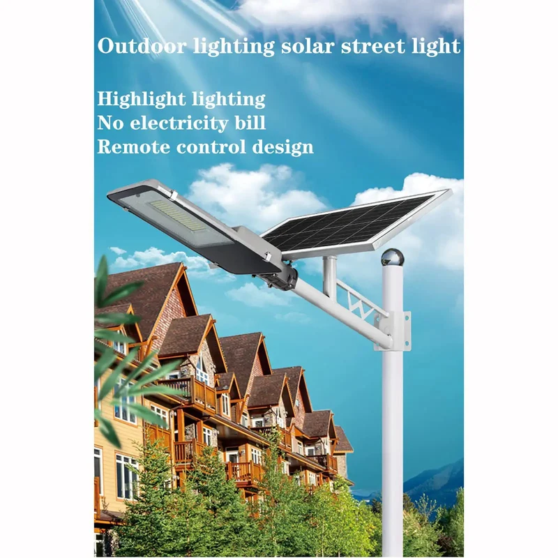 Badass Waterproof Solar Street Lights With Radar Motion Sensor And Handheld Tuning For Outdoor Garden Yards Smart Remote Mode Kickin Led Flood Illumination Hefty Build Quality