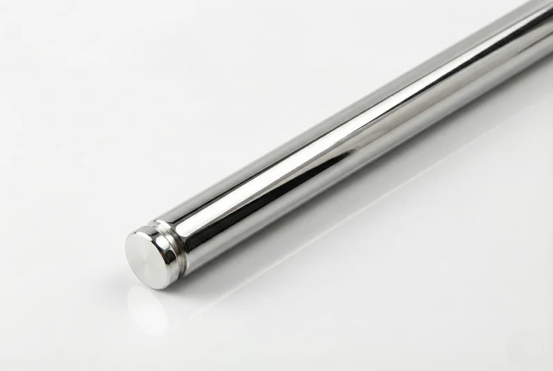 Stabistange-Set für Glasdusche – Glas-Wand, 19 mm Edelstahlrohr für Glasbohrung, Art.Nr. TUBE