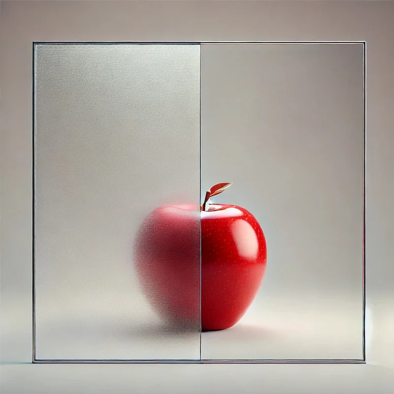 Mehrpreis: Satinato/Ätzglas für Laser-Designduschglas