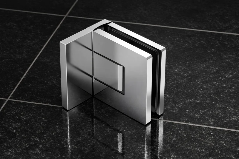 Nobiallo Pendeltürband 90° Glas-Wand Hebe-Senk – 50 kg, 8/10 mm ESG, Art.Nr. NOB044