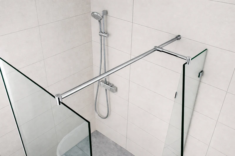 Stabistangen-Set – T-Form Edelstahl Ø 19 mm, 90°, 6–10 mm Glas, Art.Nr. 60182016