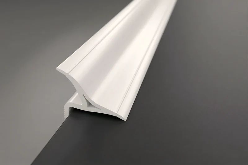 Fugenabdeckprofil – PVC weiß, Duschwanne zur Wand, Art.Nr. BP/25