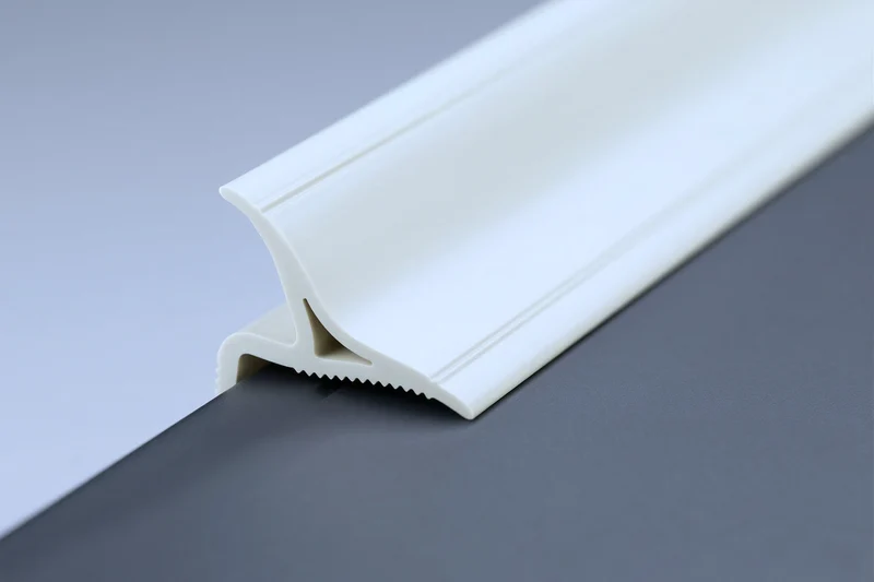 Fugenabdeckprofil – PVC weiß, Duschwanne zur Wand, Art.Nr. BP/25