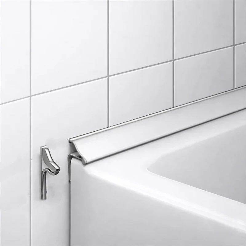 Fugenabdeckprofil – PVC weiß, Duschwanne zur Wand, Art.Nr. BP/25