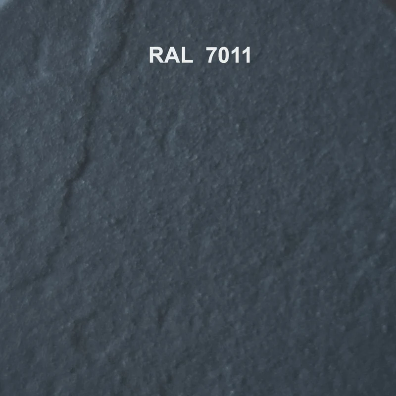Mineralguss-Duschwanne extra flach DEXA, Schieferoptik, ANTHRAZIT