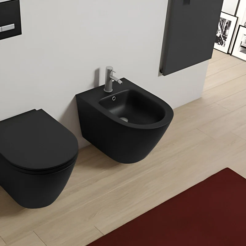 Wand Bidet TURIN schwarz