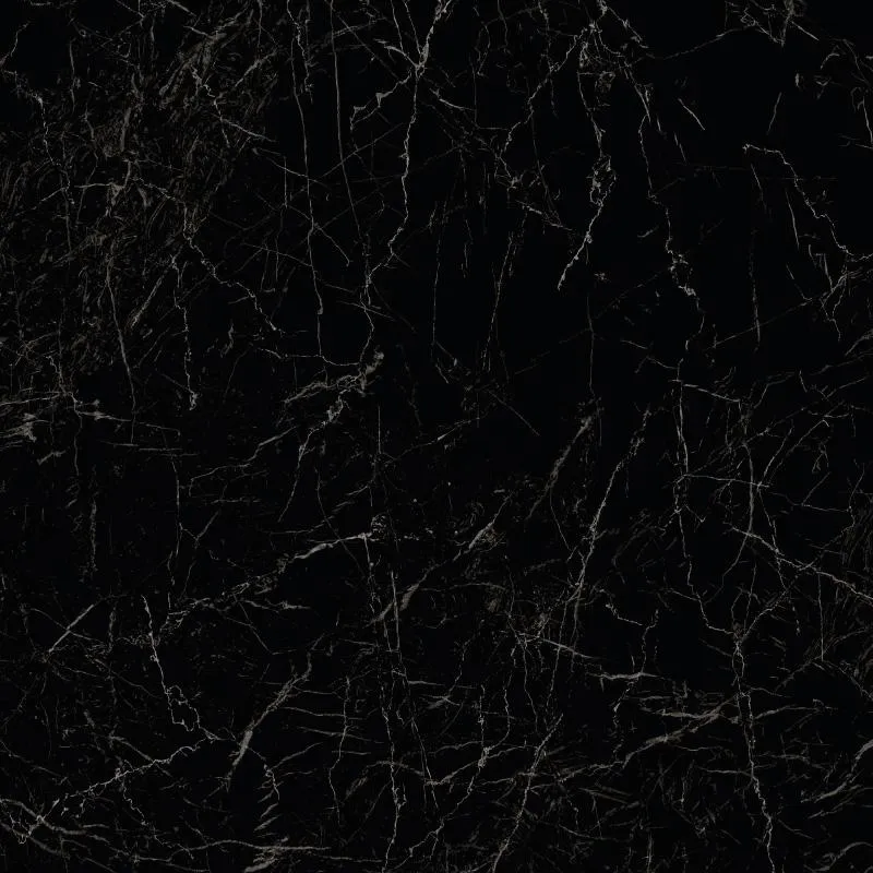 Mineralguss-Duschwanne extra flach DEKOR MARQUINA, schwarzes Marmor