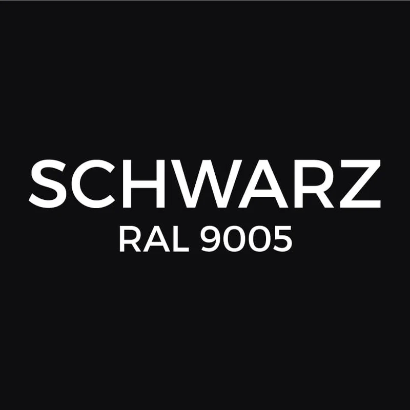 Mineralguss-Duschwanne extra flach CLEVER, Schieferoptik, SCHWARZ