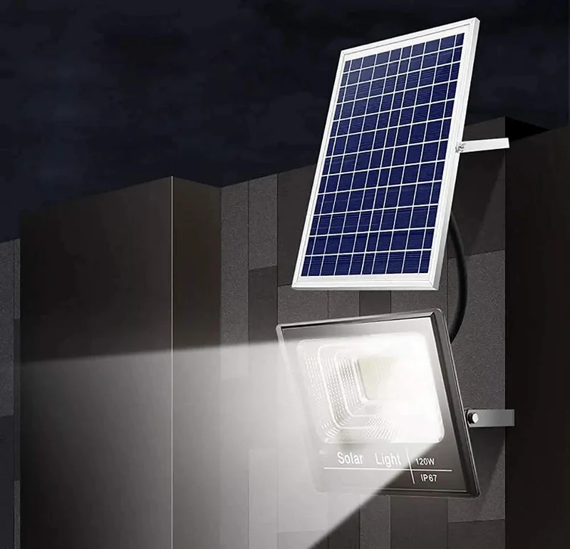 Hella Bright Solar Flood Lights With Remote Control And Timer 272 Leds Outdoor Led Spotlight 8000 Lumen Beast Mode Lighting For Backyards And Driveways Top Shelf Weatherproof Build