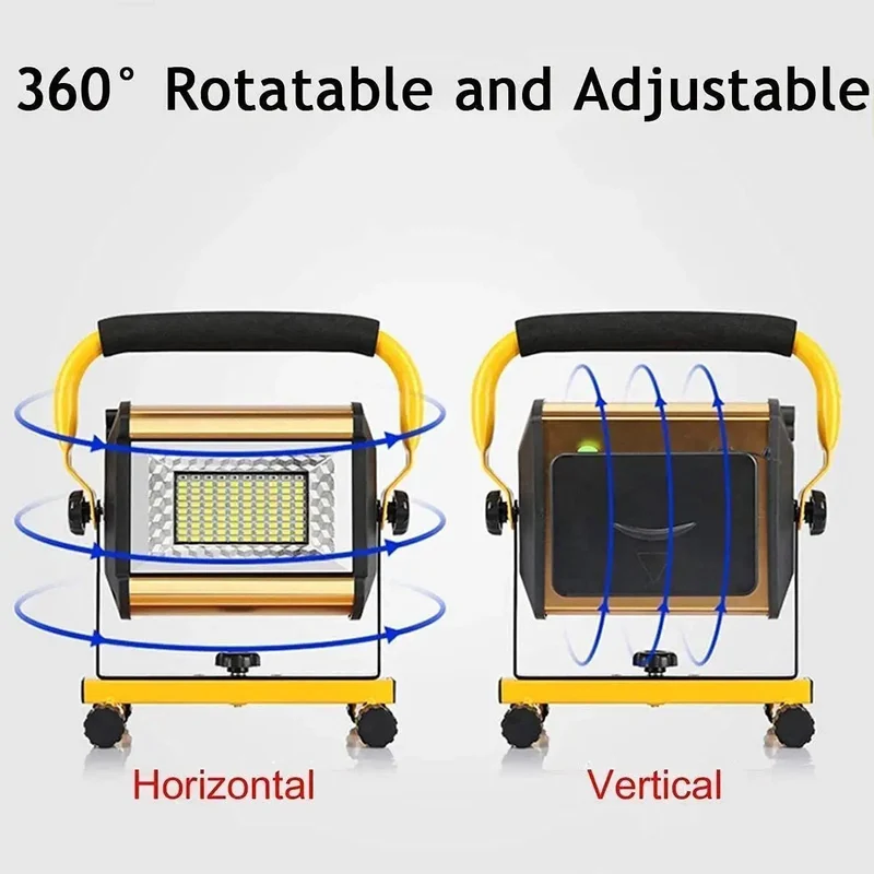 Blazing Bright 100W Led Flood Light Packed With Heavy Duty Aluminum Build And Genuinely All Weather Waterproof Shell For Tough As Nails Indoor And Outdoor Lighting Up Your Backyard Or Job Site