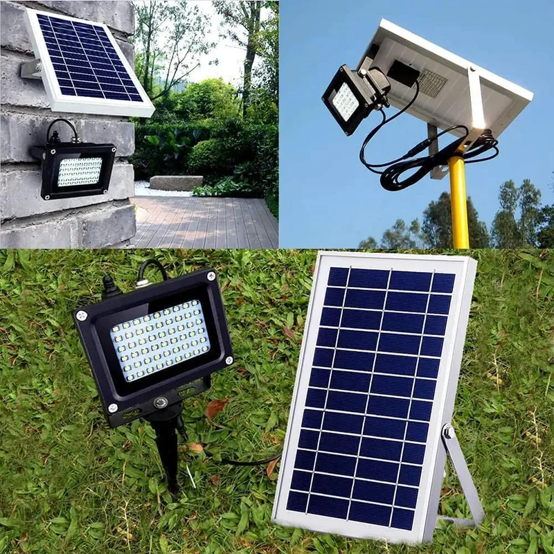 Badass Solar Flood Lights To Blast Darkness Away, Motion Sensor With Day Night Mode Weatherproof Led Security Light For Garage, Massive 4000Mah Battery Keeps Your Yard Lit All Night Long, Total Glow Upgrade.