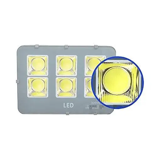 Heavy Duty LED Floodlight For Exterior Areas. Rock Solid Rechargeable Work Lamp With IP65 Weather Cover. Quick Chill Aluminum Cast And Surge Guard For Roofs Or Doorways. Sun Up To Sun Down Brightness.