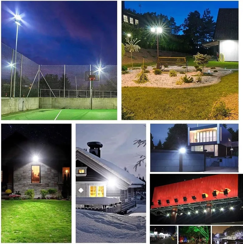 Tough As Nails Heavy Duty Led Flood Light Rock Solid IP65 Waterproof Spotlights For Yards Kicking Out Warm White Glow Built Like A Tank High Performance Die Cast Aluminum Housing Ideal For Outdoor Security And Patio Projects Needing Brightness