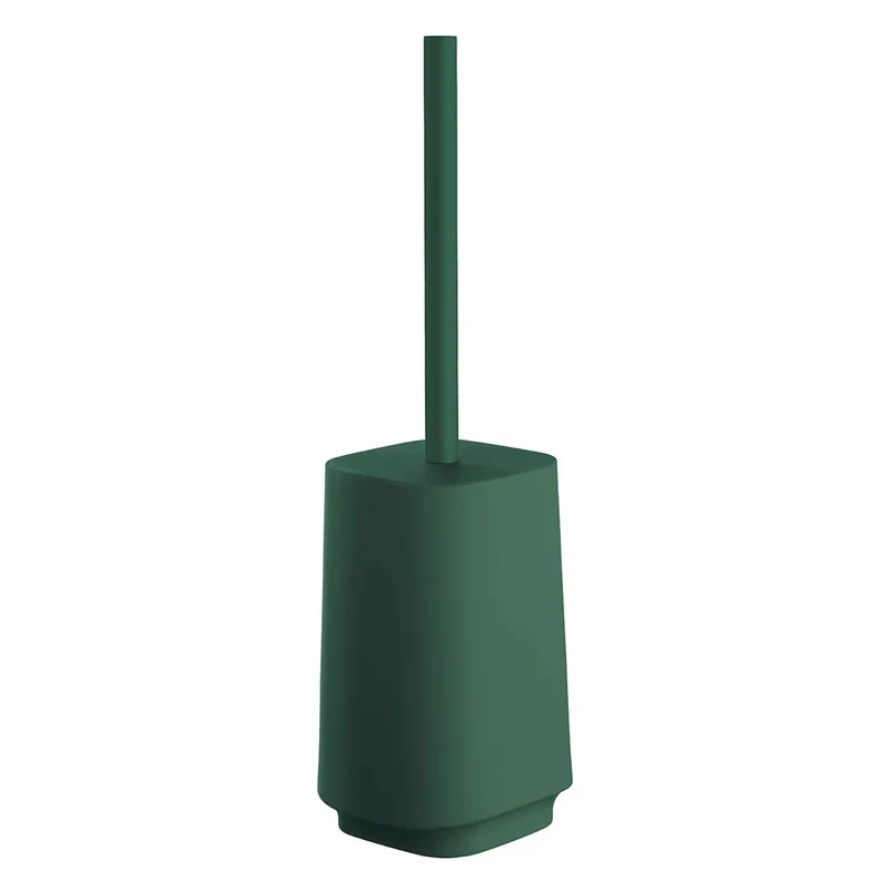 SATIN SQUARE WC-Bürste mit Behälter – Kunststoff, 3 Farben
