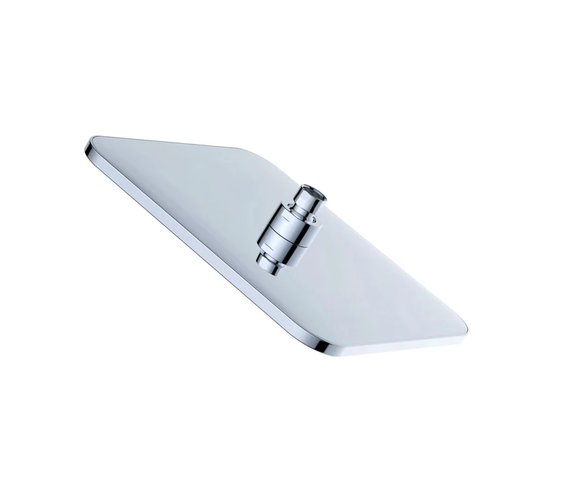 Vigour Kopfbrause edge quadratisch 250x250 / 300x300 mm Chrom/Weiß | 1/2" Anschluss