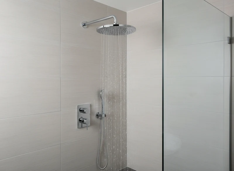 Vigour Kopfbrause V1 200 mm rund verchromt – 1/2", Regendusche, Art.Nr. V12KB20R