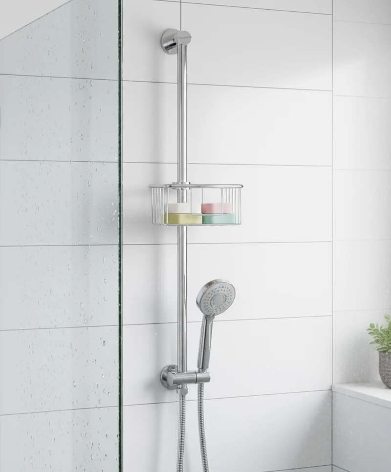 Schwammkorb für Brausestangen – Praktisch & hochwertig, Art.Nr. 901 4015 010